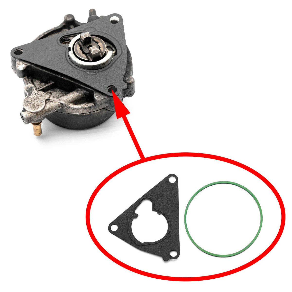 Vacuum pump repair kit Opel 1.9 CDTI Z19DT, Z19DTL 545435