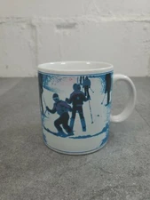 Downhill Racer Coffee Mug June Harrison Toscany Vintage 1984 (Japan)