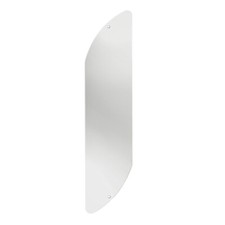 Staircase Glass Clarity Panels Stair or Landing Chrome Brackets REDUCED TO CLEAR