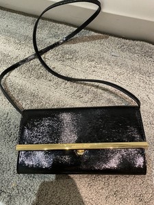 michael kors black clutch bag