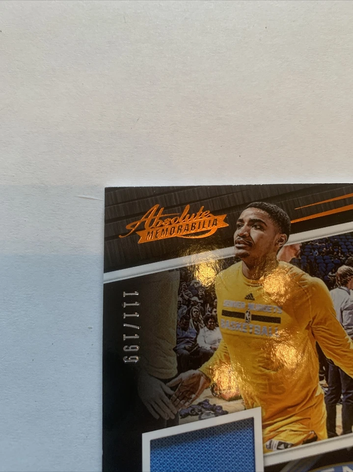 2017-18 Absolute Memorabilia PreGame Material Gary Harris /199 - Image 3 of 4