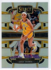 2024-25 Panini Select WNBA Silver Prizm Lexie Brown Sparks #67