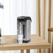 Portable Electric Kettle Boiler 4L Stainless Steel Removable Hot Water Warmer