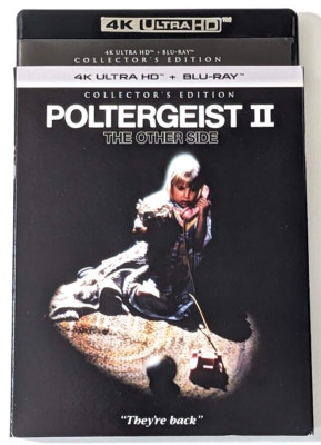 Poltergeist II: The Other Side (4K Ultra HD + Blu-ray + Slipcover)