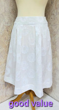 Phase Eight Skirt UK Sizs 12 Off White Colour with Side Pockets