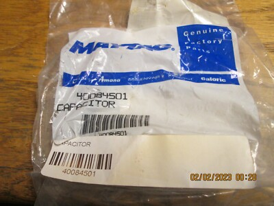 #ad #ad 40084501 Maytag Amana washer capacitors NEW OEM X2 Opened for testing $40.00