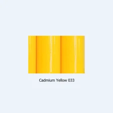 60*100cm Oracover Ultracote Covering Hot Heat Shrink Film Cadmium Yellow #033