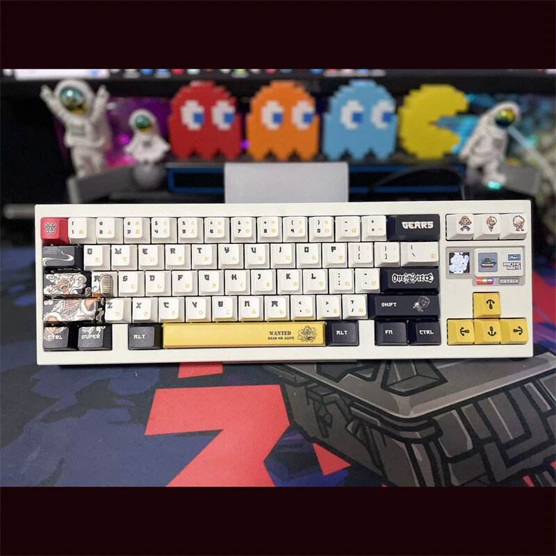 Anime ONE Keycap PIECE Nika Luffy Keycap PBT 130+ keys For Cherry MX keyboard - Image 2 of 4