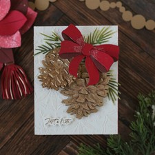Pine Cones Metal Cutting Dies DIY Scrapbook Greeting Cards Decorative Crafts Die