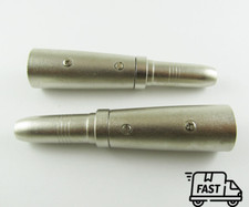 50pcs XLR 3Pin Male Plug to 1/4" 6.35mm Female Jack Mic Audio Adapter Connector