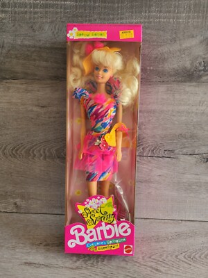 Mattel Sweet Spring Barbie Doll 1991 Special Edition #3208 Ruffle