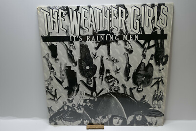 The Weather Girls  It's Raining Men 1982 12'' Single Columbia   44 03181 NM/VG+