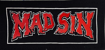 MAD SIN (219) punk patch psychobilly demented