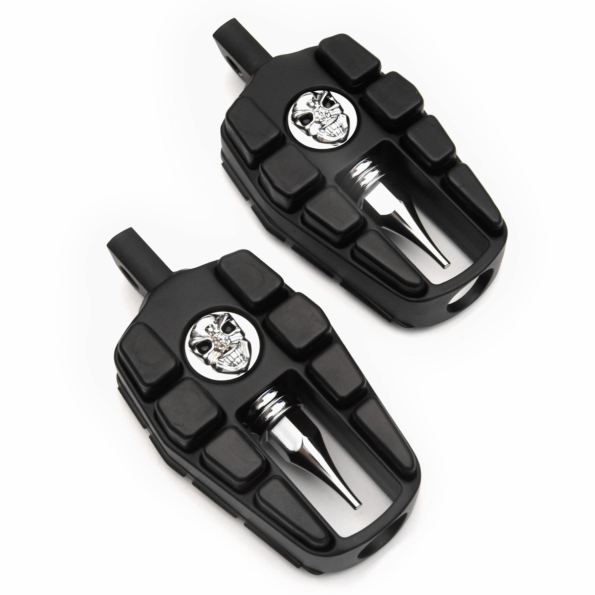 Adjustable Foot Pegs Black For Harley Davidson FLHTK Ultra