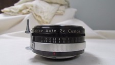 Vivitar Auto 2x Custom Tele-Converter Model 2x-3 Lens w/case Japan
