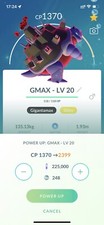 SHINY GIGANTAMAX BLASTOISE - 3 MOVES - LV 40 - POKEMON GO