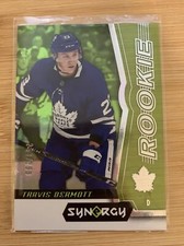 Travis Dermott 2018-19 Upper Deck Synergy Green Rookies Tier 1 #/299 Toronto