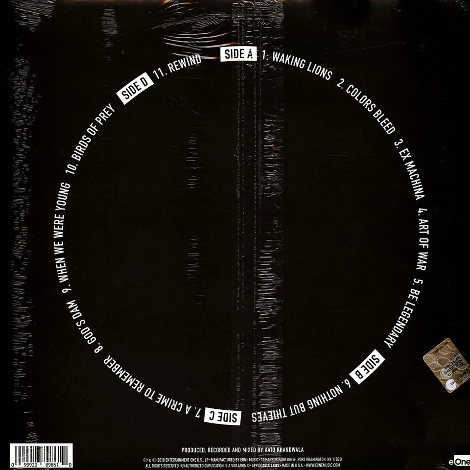 Pop Evil - Pop Evil (Vinyl 2LP - 2018 - EU - Original) - Bild 2 von 2