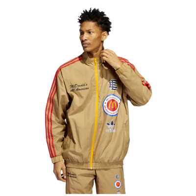 ADIDAS X ERIC EMANUEL McDONALDS ALL-AMERICAN JACKET SIZE M NEW W