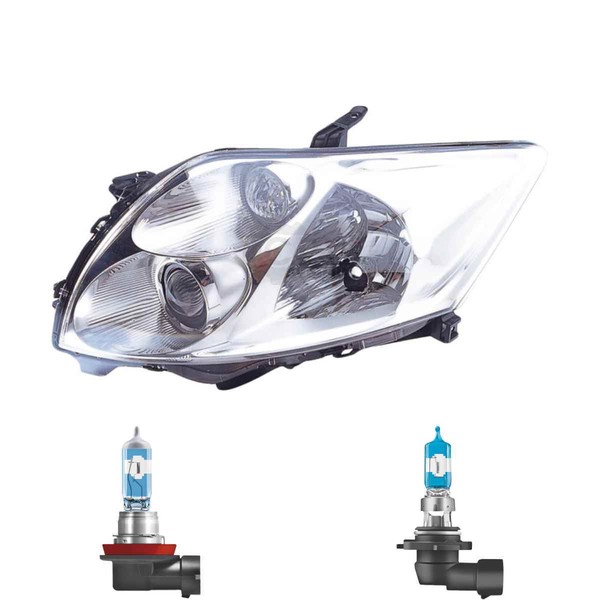 Halogen Scheinwerfer Frontscheinwerfer Rechts HB3 FüR Toyota Auris Inkl. Lampen-image