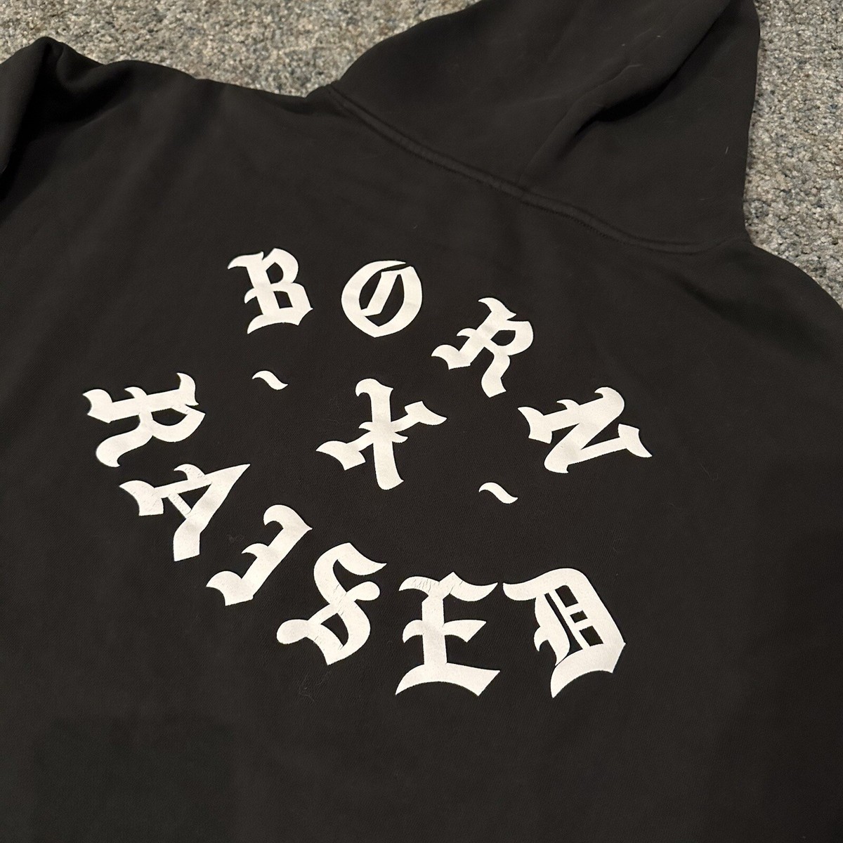 Born X Raised Rocker Hoodie Size 2xl Black XXL Worn 1 Time Born X Raised Rocker Hoodie Size 2xl Black XXL Worn 1 Time