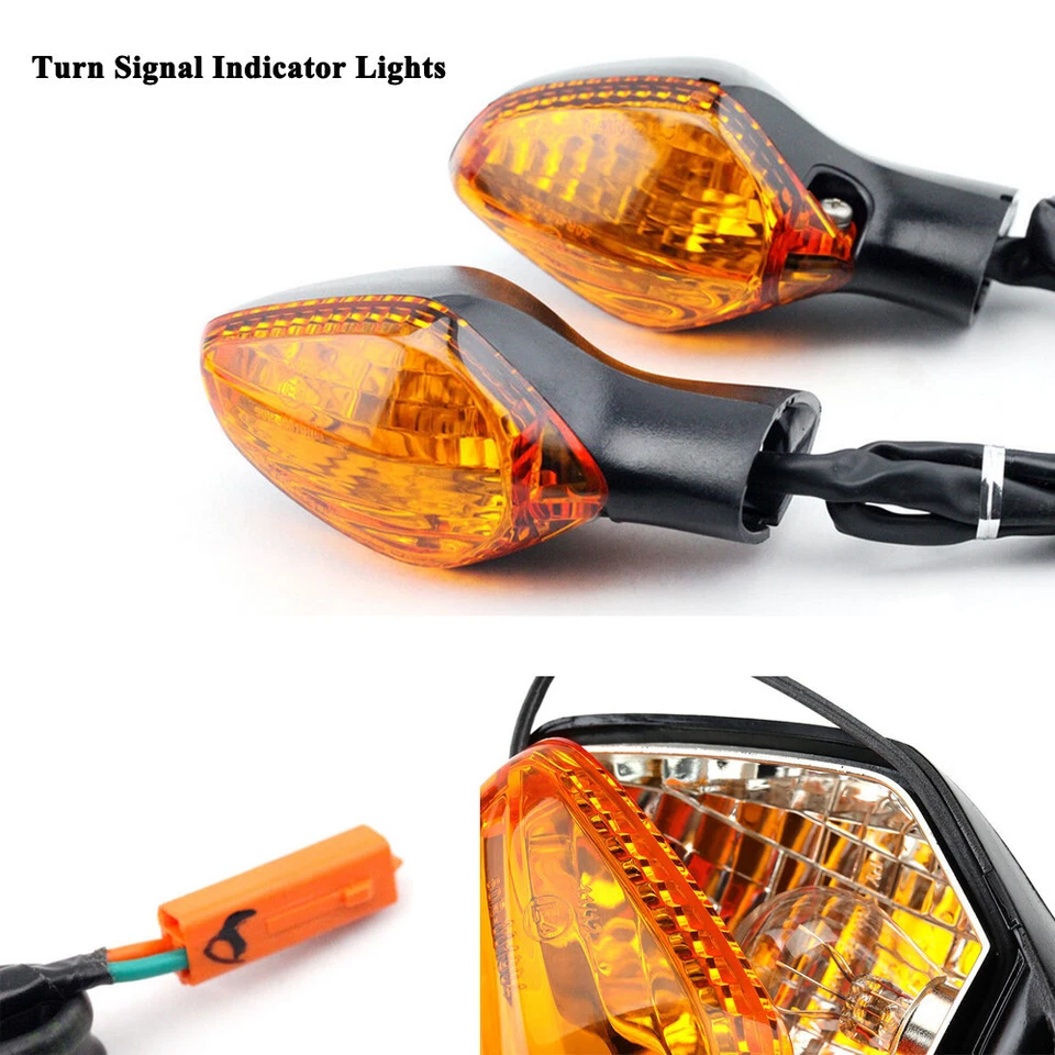 Front/Rear Turn Signal Lights Indicator Lamps For HONDA CTX700 D N NC700X NC750X - Imagem 2 de 4