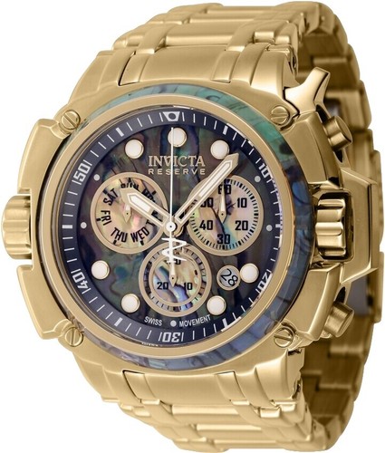Invicta Coalition Forces New Age Triple Gold Men's 52mm