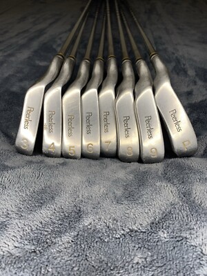 Peerless Acura Oversized Iron Set 3-9 + PW Left Hand WITH New Grips