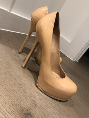 ysl beige shoes
