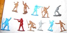 Marx reissue pioneers and early American 54mm toy soldiers