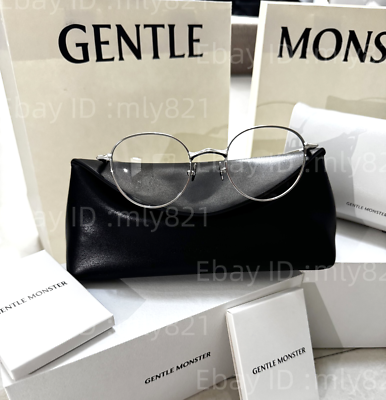 GentleMonster Sunglasses BOLD - EP 02 Silver Frame Clear Lenses | eBay