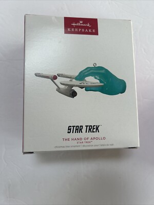 Hallmark 2023 Star Trek TOS The Hand of Apollo Keepsake Ornament NIB