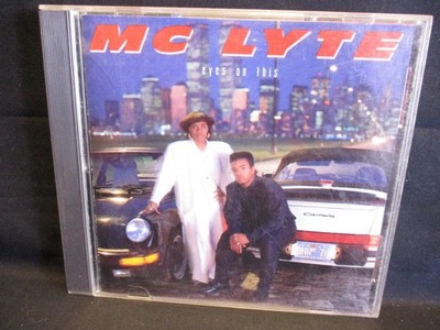 MC Lyte Eyes On This 1989 CD Rap Hip Hop, VG++ First Priority Music SRC VINTAGE