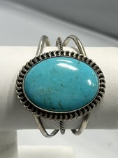 Green Stone Silver-Stone Bracelet 925 Silver 26.4dwt (P03061543)