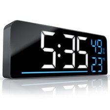 Bearware Wecker LED Anzeige Zweifarbiges Disp...