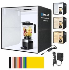 Light Box Photography 20" x 20", Large Portable Photo Studio Light Tent kit