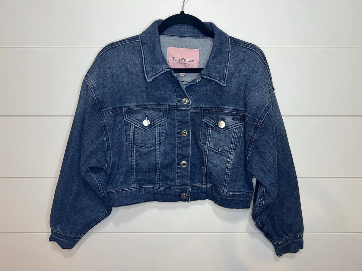Juicy Couture Blue Denim Coats, Jackets & Vests for Women for sale
