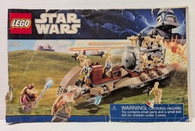 Lego Star Wars-Battle of Naboo #7929 Complete 12 pc Figurine Only Set w/ Manual