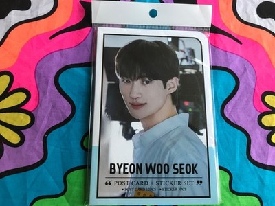 Byeon Woo Seok     Actor Südkorea 12 Post Card + Sticker 3 PCs     NEU Korea