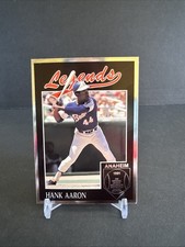 1991 Legends SPORTS MEMORABILIA #21 Hank Aaron BRAVES EX/NM