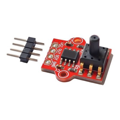 10 Stück Kompakt Drucksensor 19x18mm 2mm Befestigungsloch für Luft oder Wasser