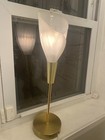 Calla Lily Table Lamp Hollywood Regency Style Vintage 80’s Retro Lotus Flower — photo 5