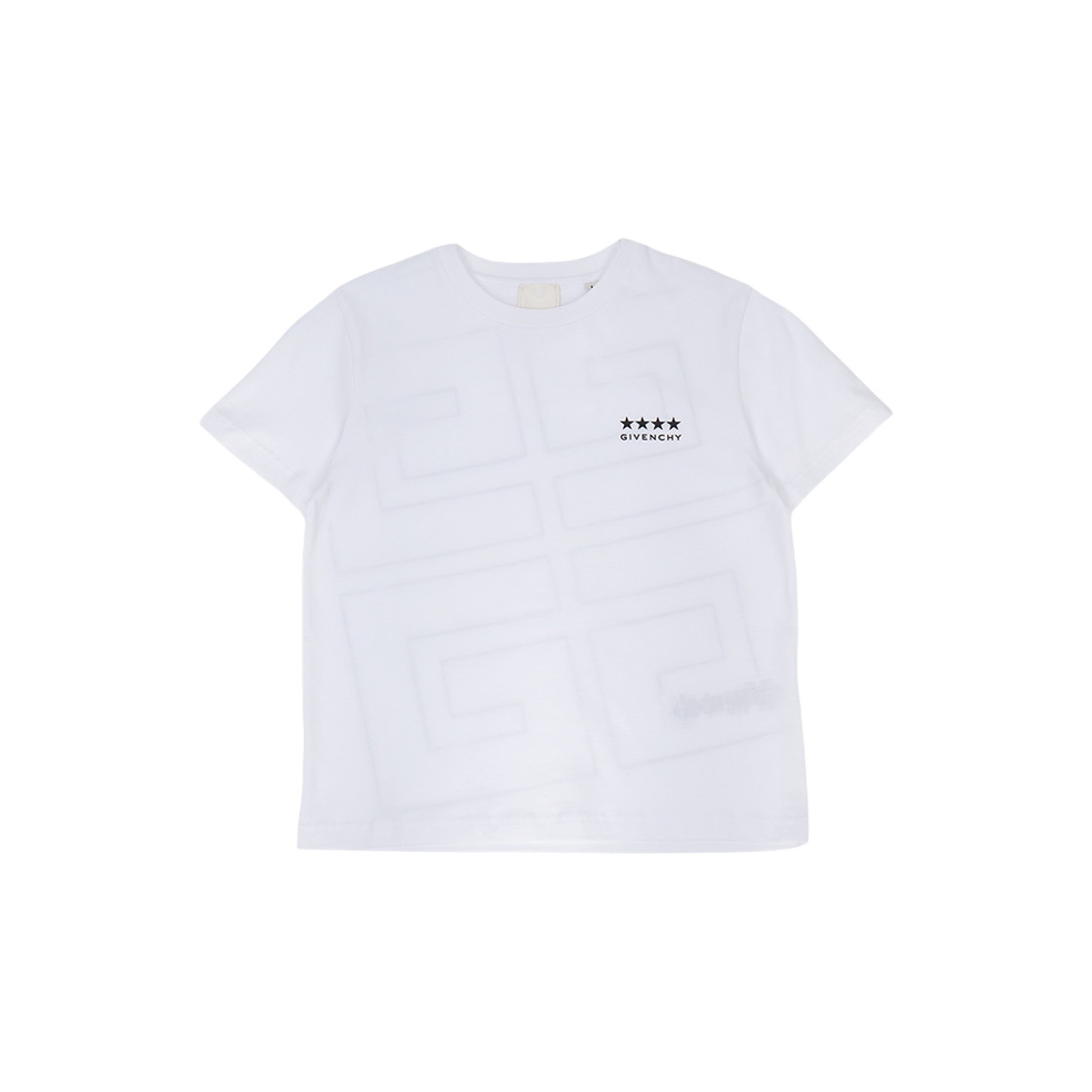 Givenchy Kids Short Sleeve T-Shirt White