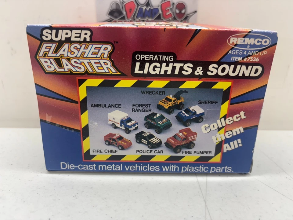 1989 - REMCO - SUPER FLASHER BLASTER - AMBULANCE - BRAND NEW!! - #38 - Image 3 of 4
