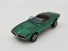 Vintage Hot Wheels Redline Custom Firebird Spectraflame Green Hong Kong 1968