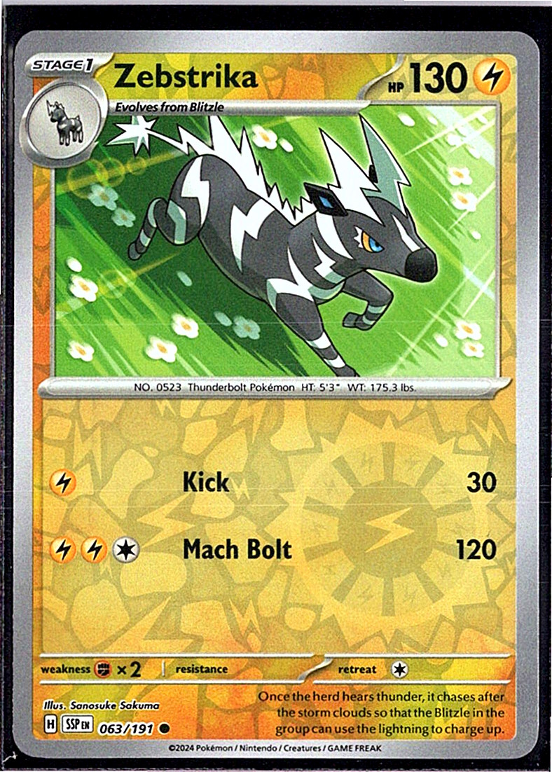 Surging Sparks Reverse Holo / Holo - Pokemon TCG SSP Singles - Choose your card!