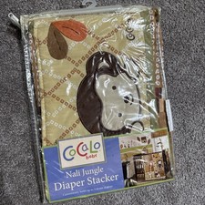 Cocalo Nali Jungle Collection Diaper Stacker nursery new
