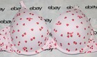 NEW Victoria's Secret Pink Everywhere Push-Up Bra Strawberry 38C & Cheeky Set L — photo 2
