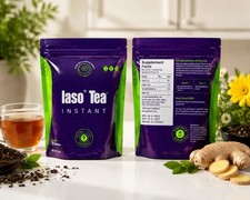 Iaso Tea Instant - Pack of 2 Herbal Detox Tea for Cleansing Weight Management