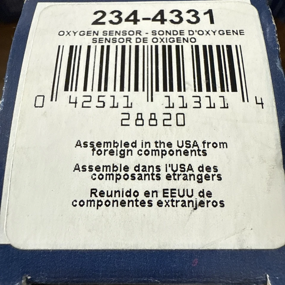 NUEVO Sensor de oxígeno Denso para Colorado, Canyon, H3, H3T+Más (234-4331) Foto 2 de 4